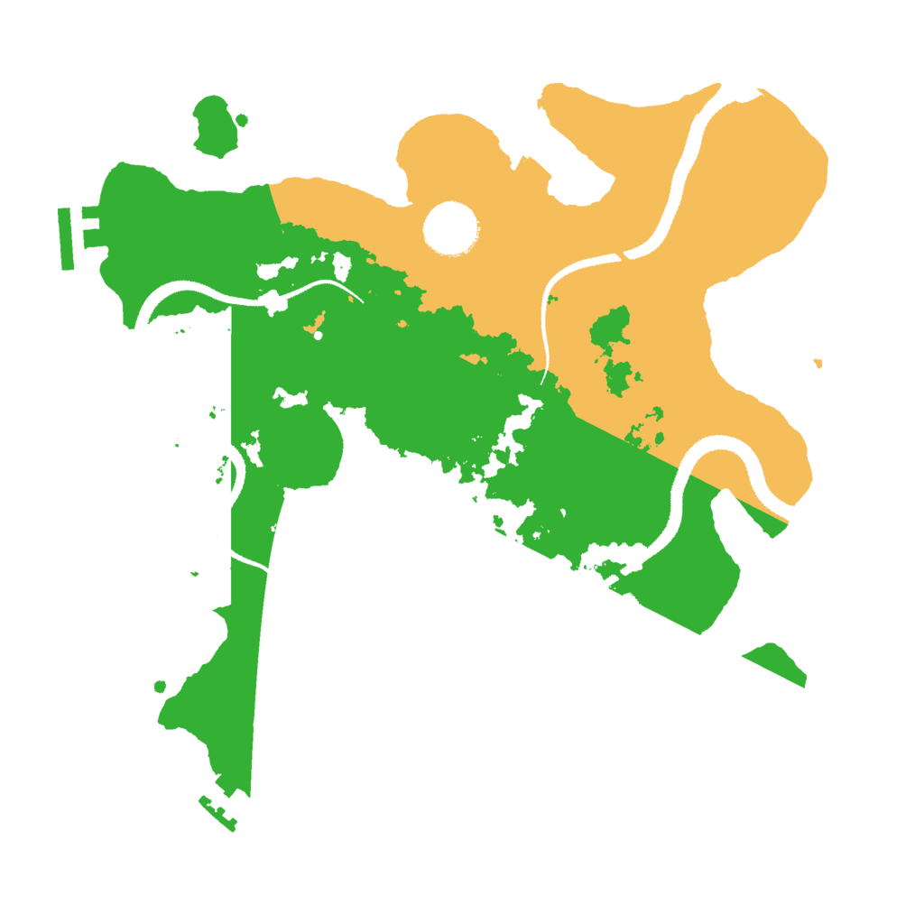 Biome Rust Map: Procedural Map, Size: 3000, Seed: 1022201328