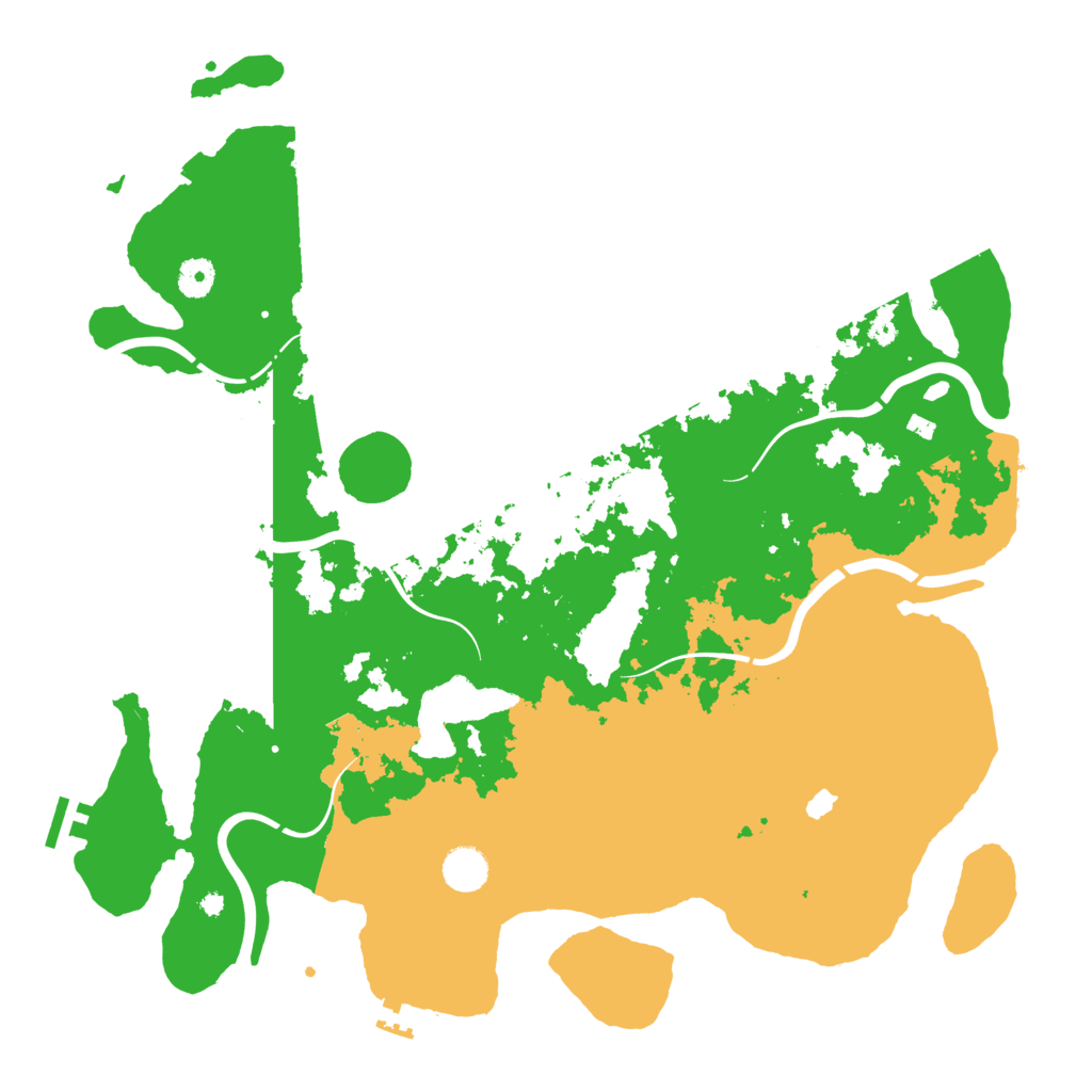 Biome Rust Map: Procedural Map, Size: 4250, Seed: 260256128