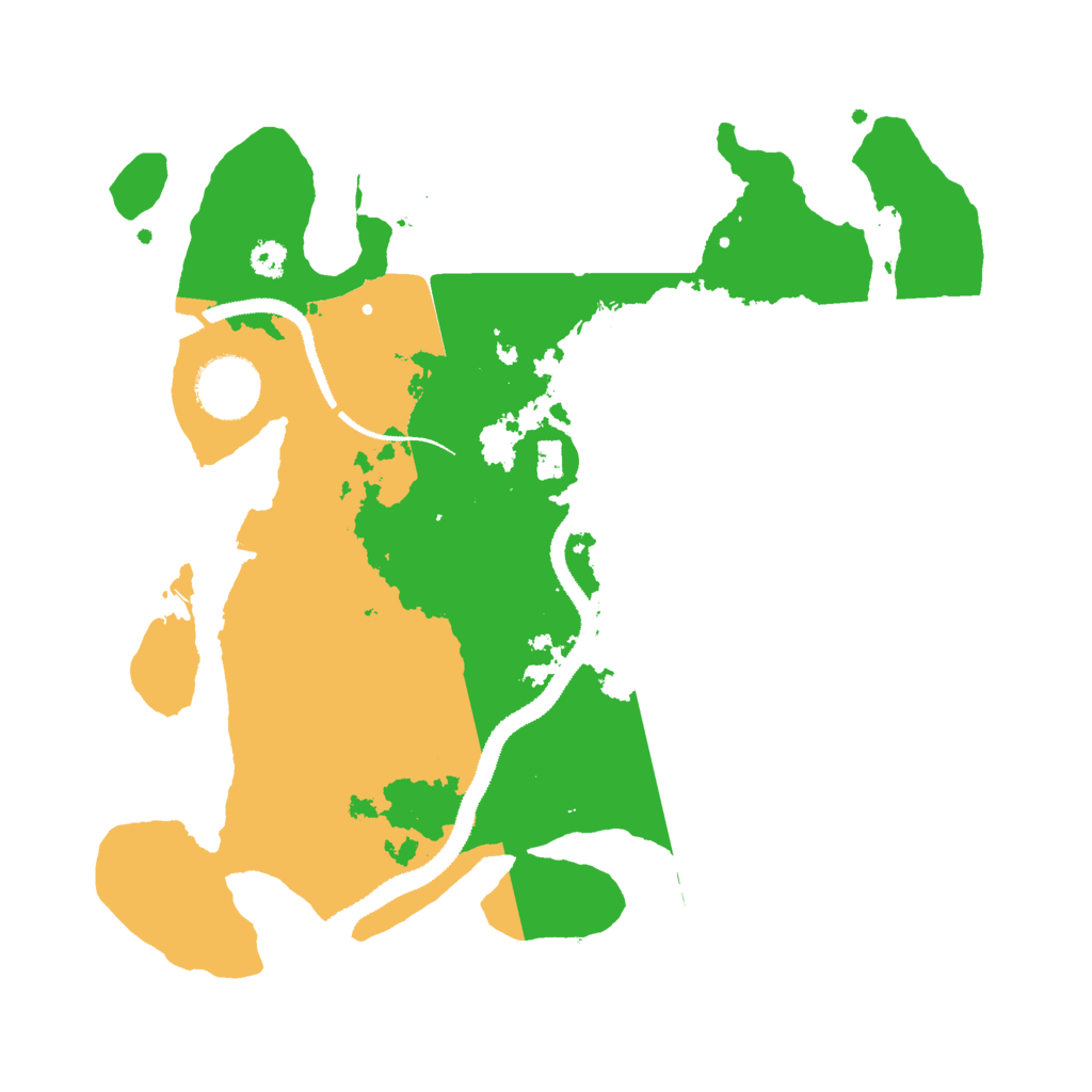 Biome Rust Map: Procedural Map, Size: 3000, Seed: 1188912456