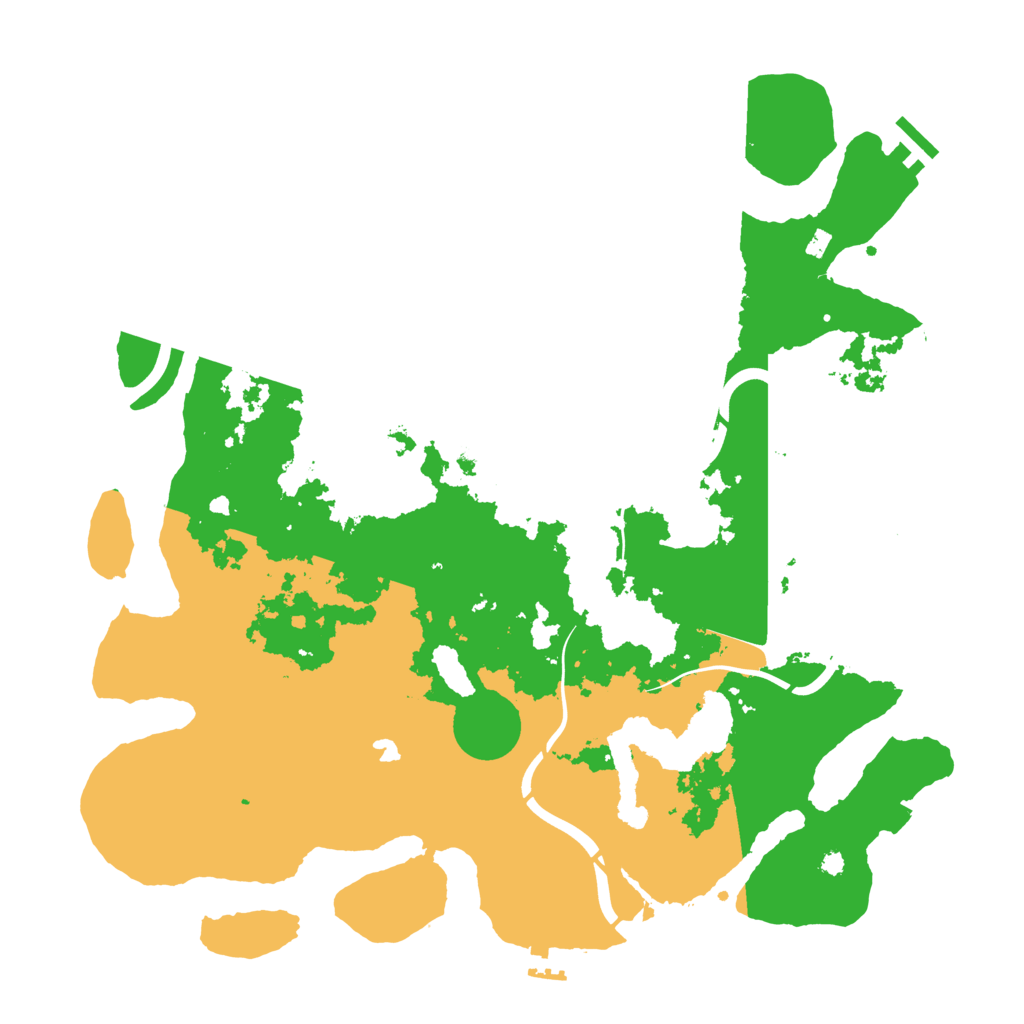 Biome Rust Map: Procedural Map, Size: 4000, Seed: 1030337532