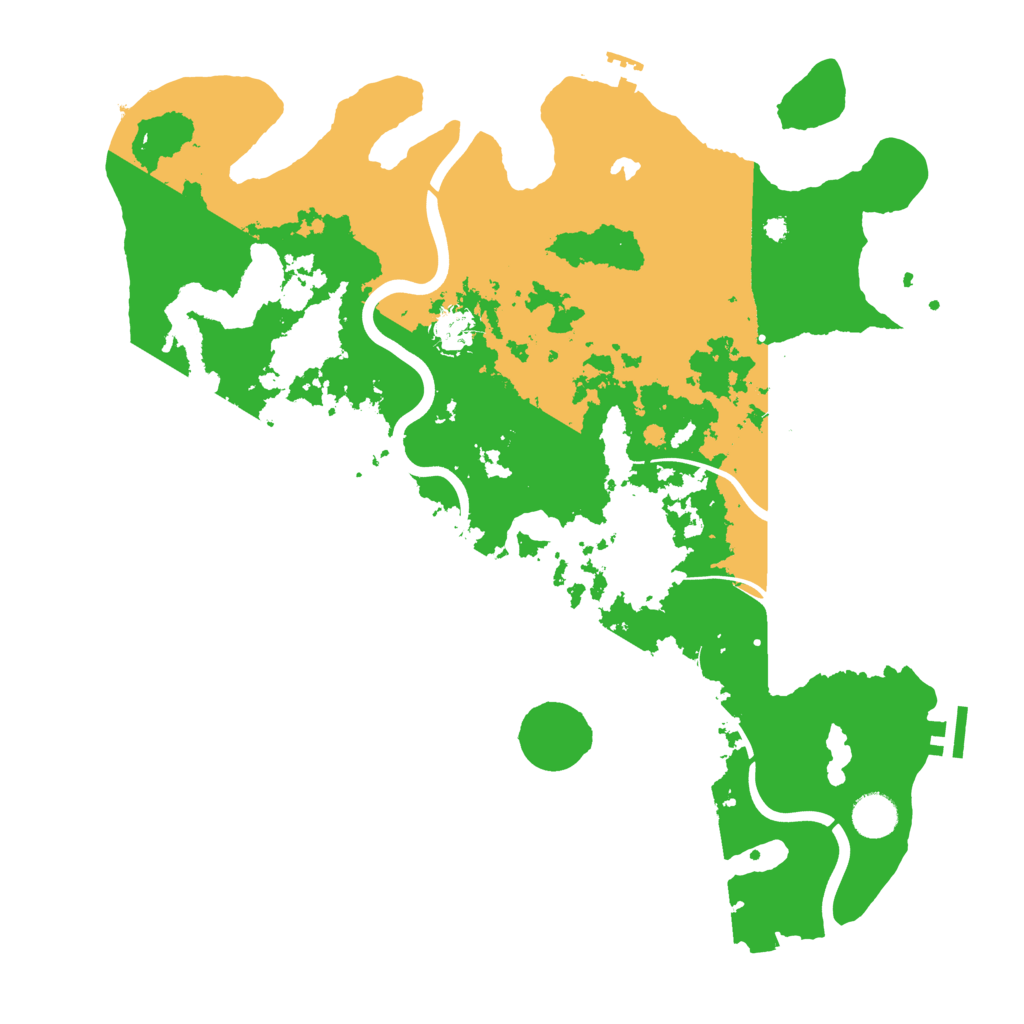 Biome Rust Map: Procedural Map, Size: 4000, Seed: 300178151