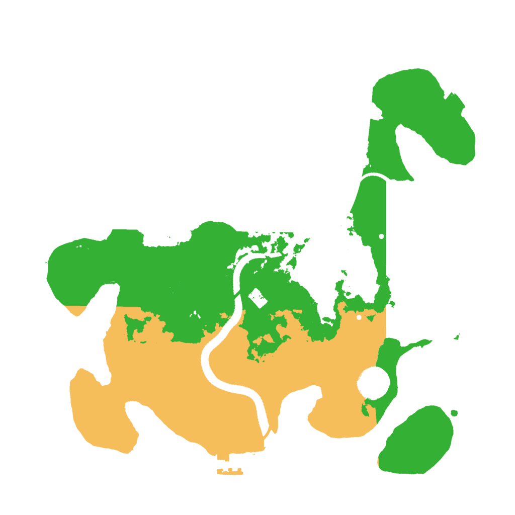 Biome Rust Map: Procedural Map, Size: 3000, Seed: 565643