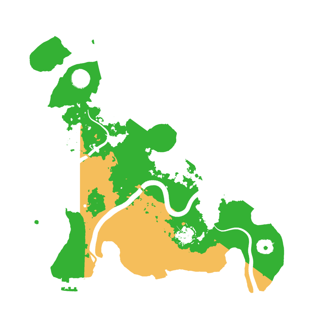 Biome Rust Map: Procedural Map, Size: 3000, Seed: 1787096963