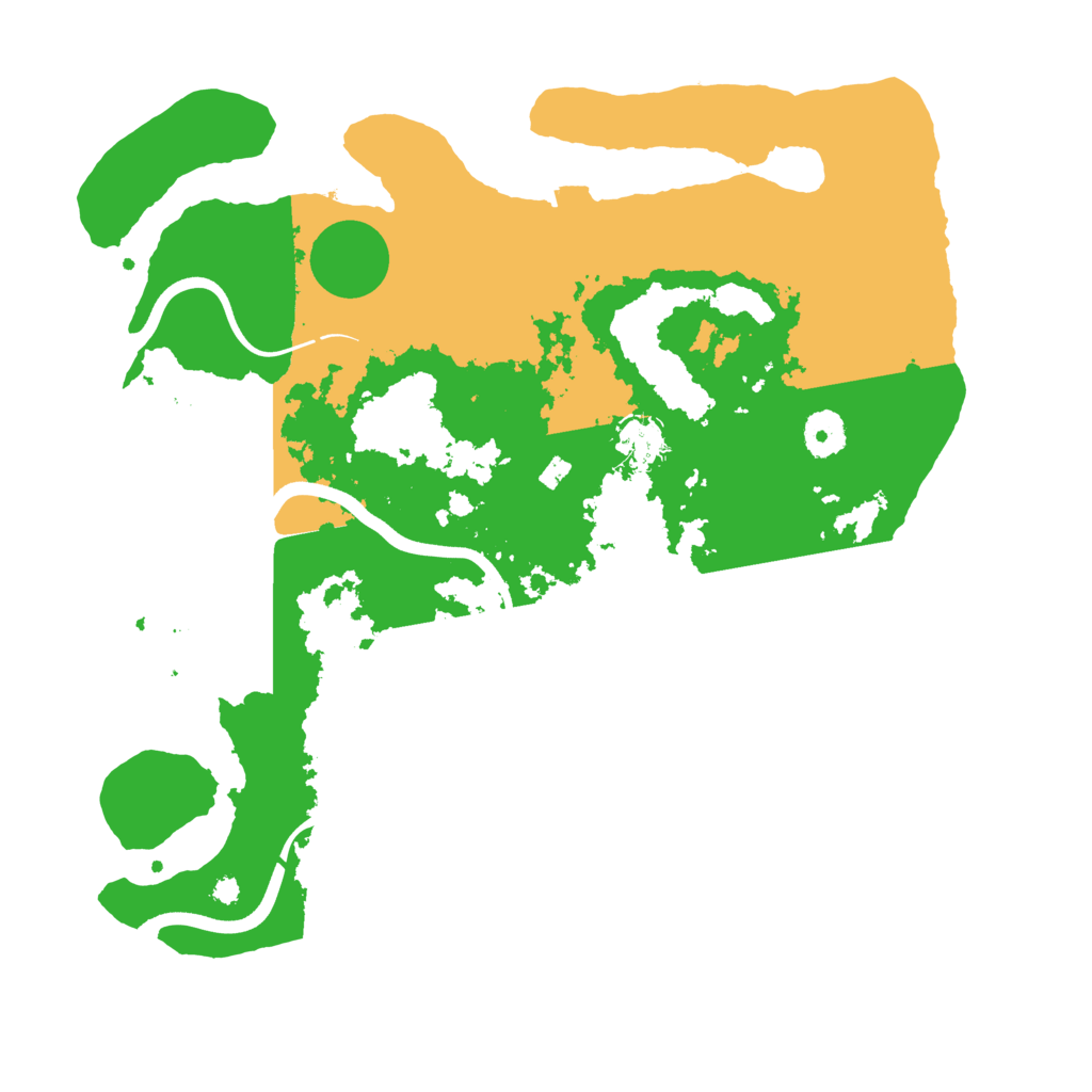 Biome Rust Map: Procedural Map, Size: 3700, Seed: 1906423346