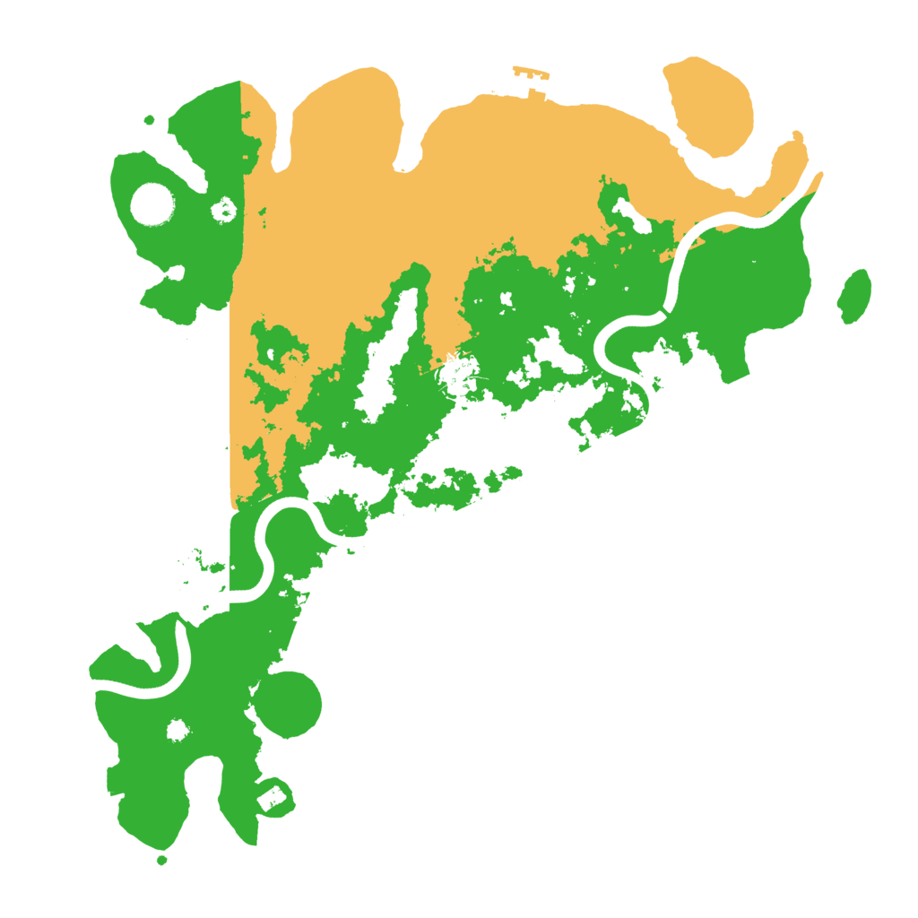 Biome Rust Map: Procedural Map, Size: 3750, Seed: 1576535320