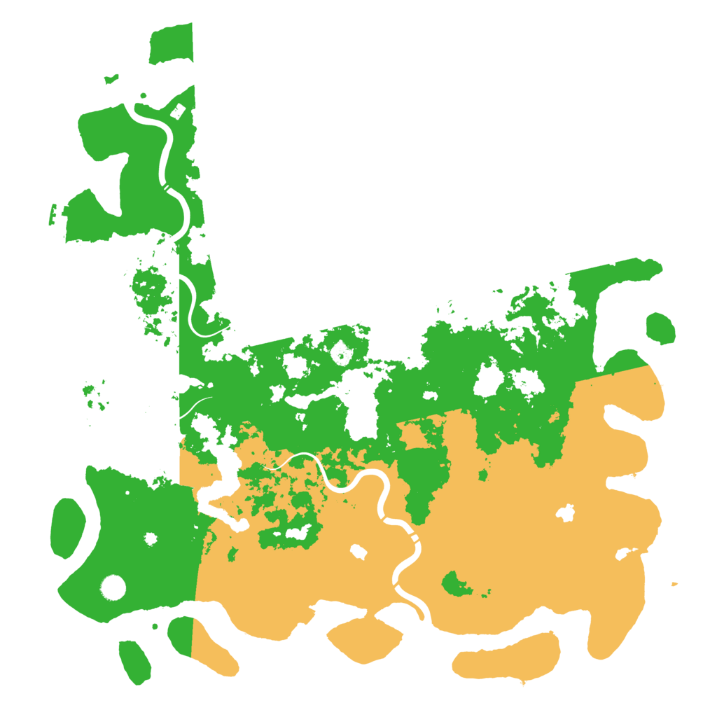 Biome Rust Map: Procedural Map, Size: 5000, Seed: 808524022