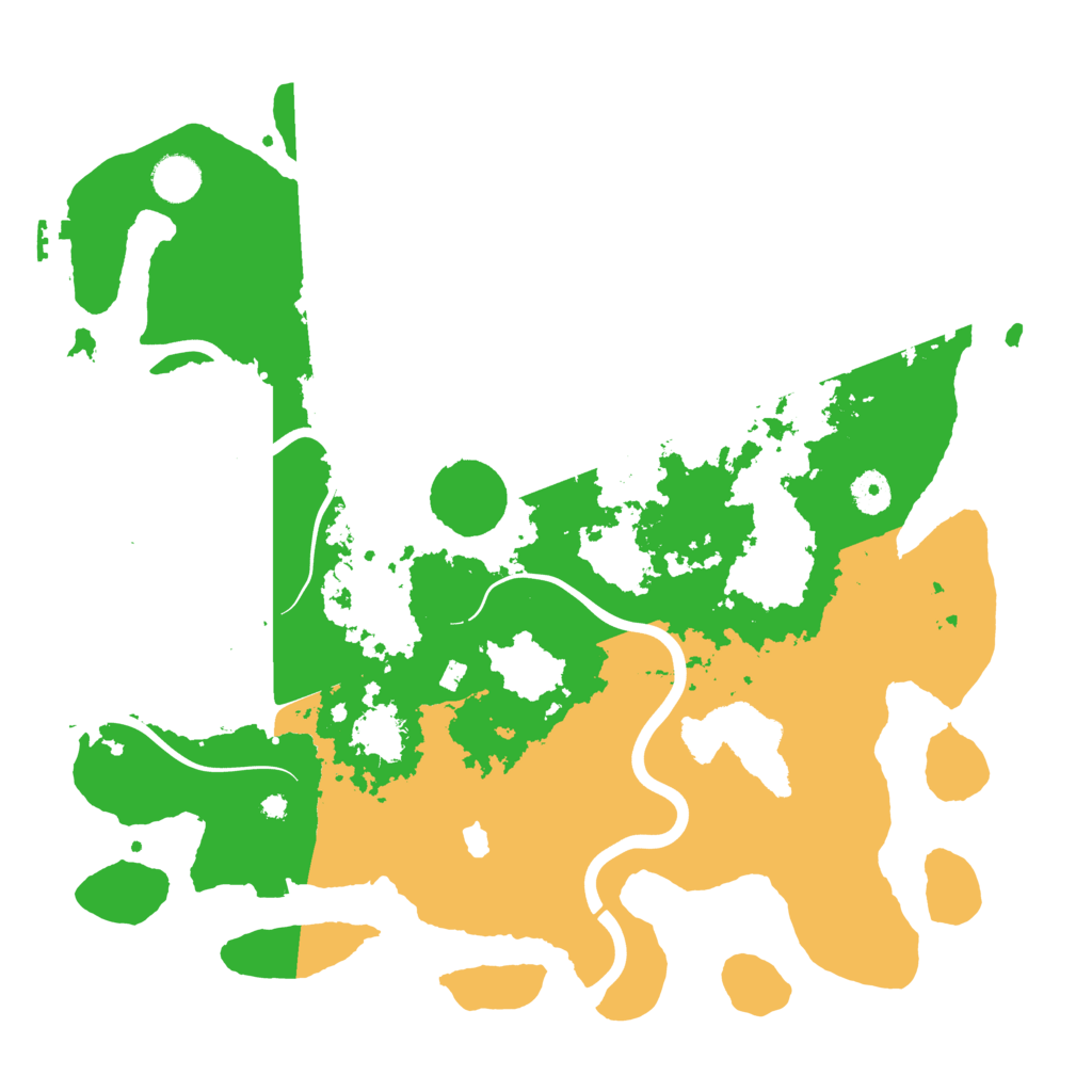 Biome Rust Map: Procedural Map, Size: 4000, Seed: 998176