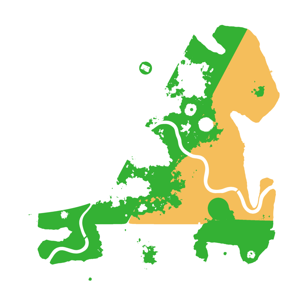 Biome Rust Map: Procedural Map, Size: 3750, Seed: 44892017