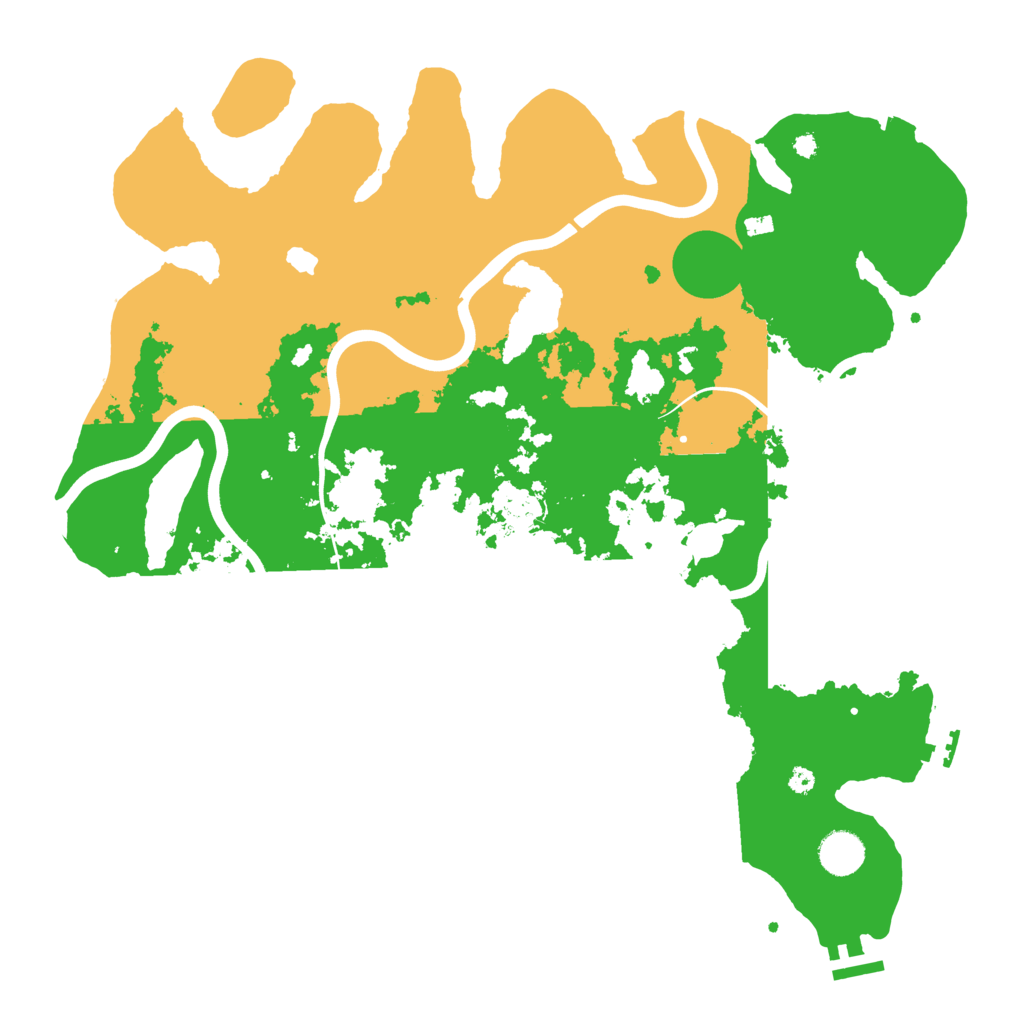 Biome Rust Map: Procedural Map, Size: 4000, Seed: 308613185