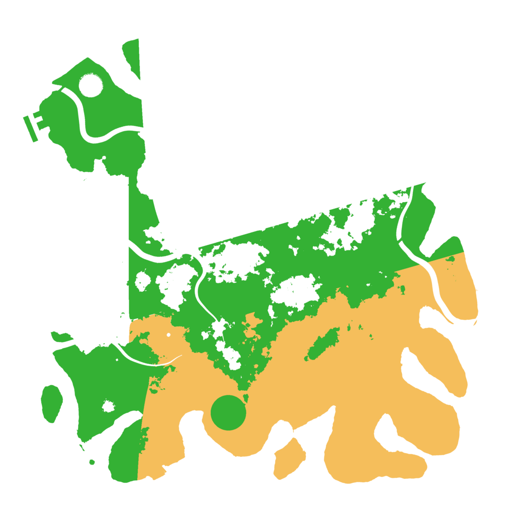 Biome Rust Map: Procedural Map, Size: 3850, Seed: 1497611046