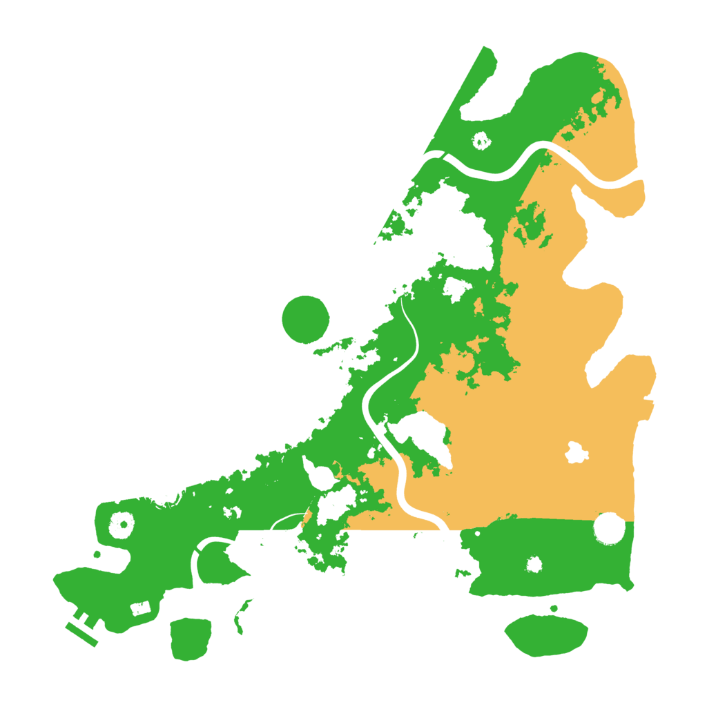 Biome Rust Map: Procedural Map, Size: 4000, Seed: 1838193826