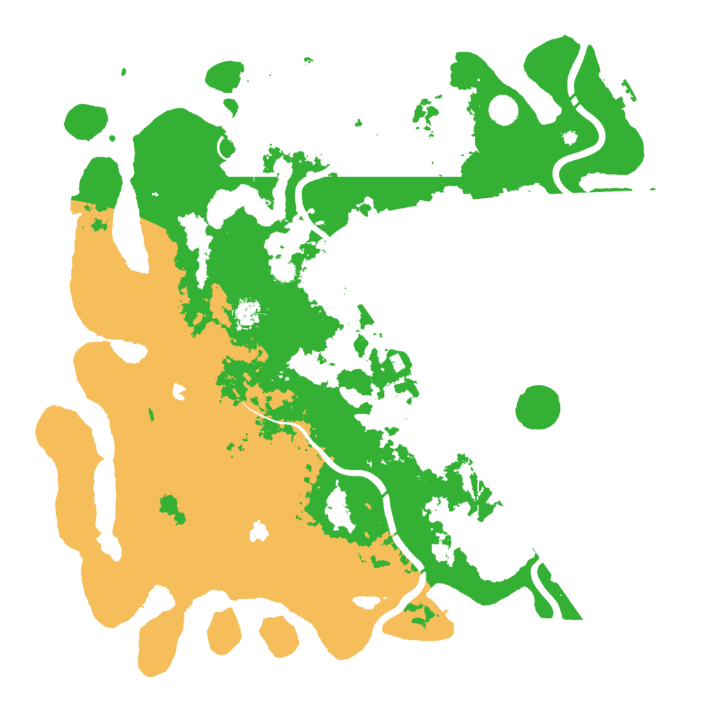 Biome Rust Map: Procedural Map, Size: 4500, Seed: 127968266