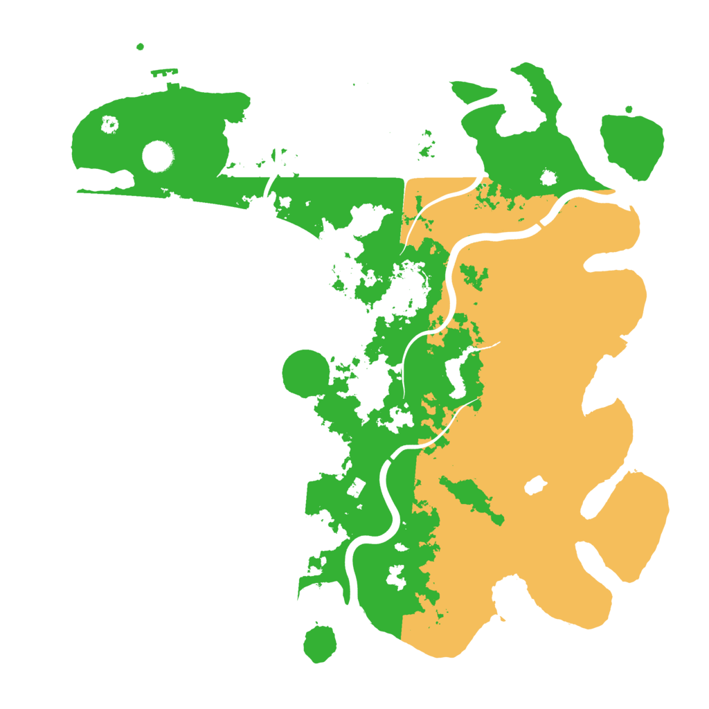 Biome Rust Map: Procedural Map, Size: 4000, Seed: 20513563