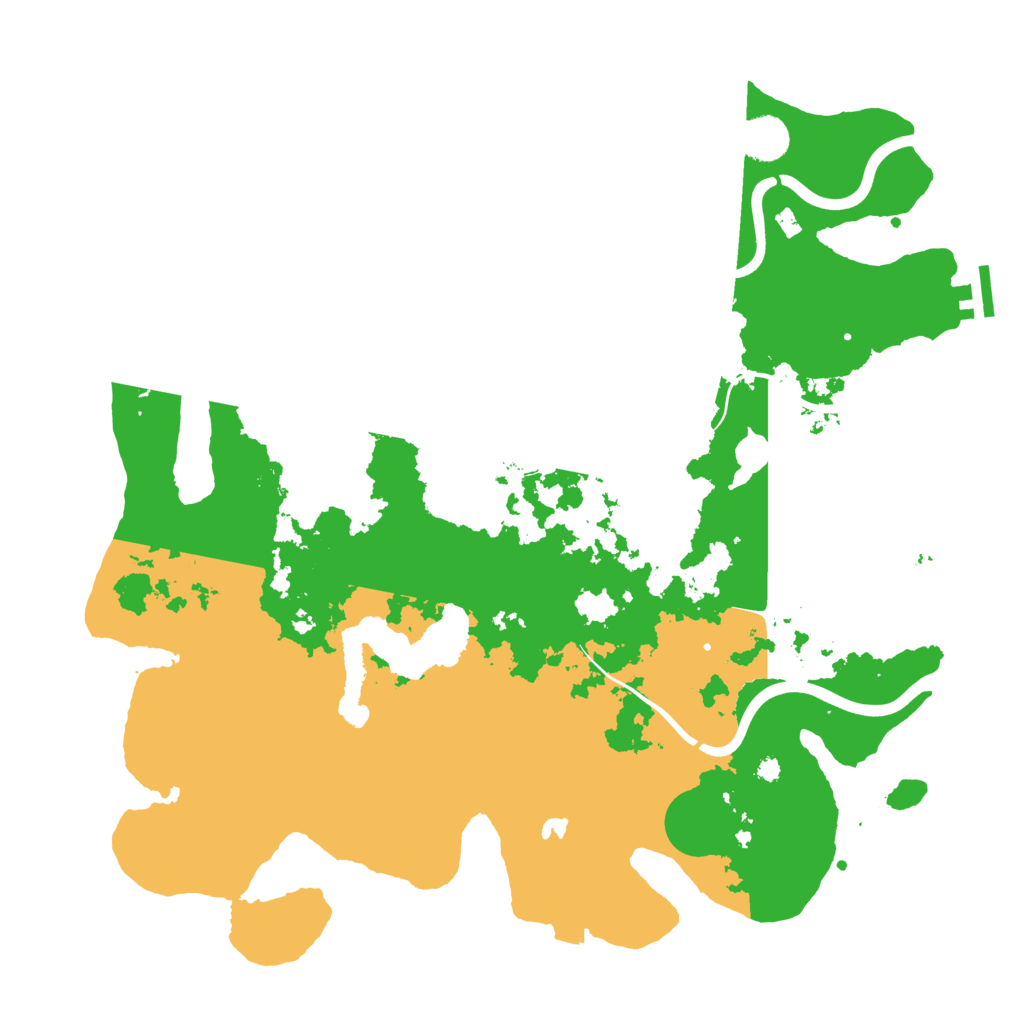 Biome Rust Map: Procedural Map, Size: 4000, Seed: 1158596458
