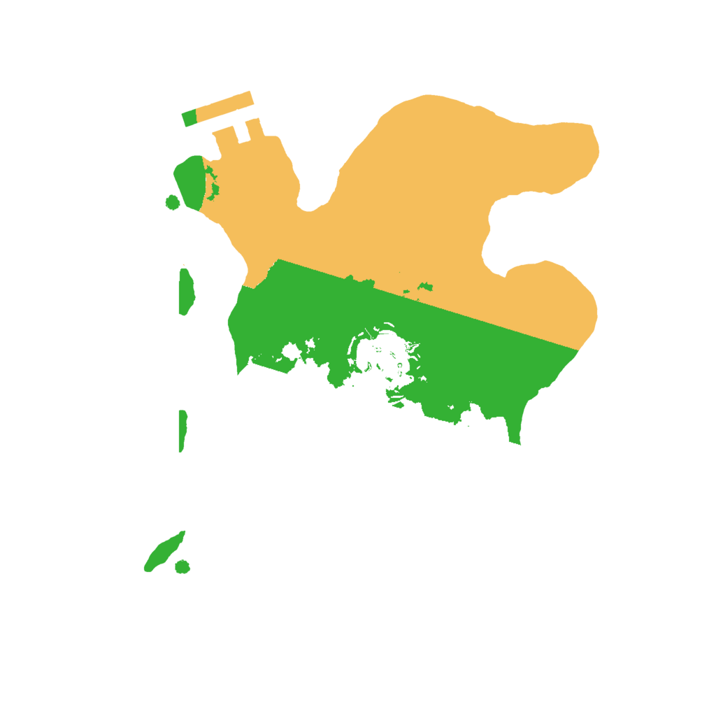 Biome Rust Map: Procedural Map, Size: 2000, Seed: 1746820443