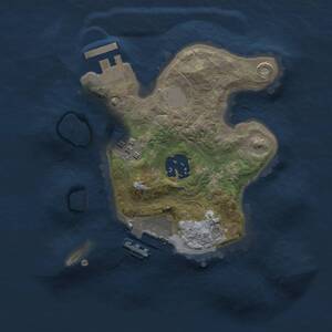 Thumbnail Rust Map: Procedural Map, Size: 2000, Seed: 1746820443, 5 Monuments