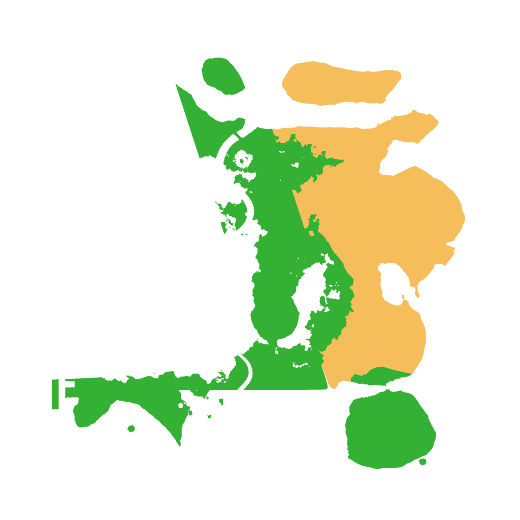 Biome Rust Map: Procedural Map, Size: 3000, Seed: 567176282