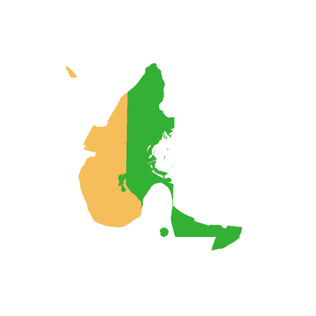 Biome Rust Map: Procedural Map, Size: 1400, Seed: 323564