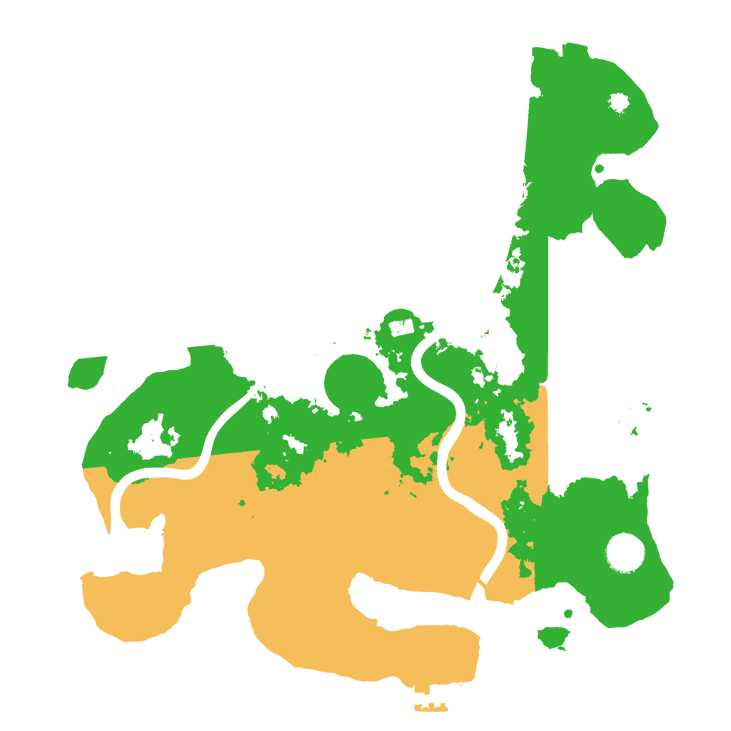 Biome Rust Map: Procedural Map, Size: 3350, Seed: 1509824951