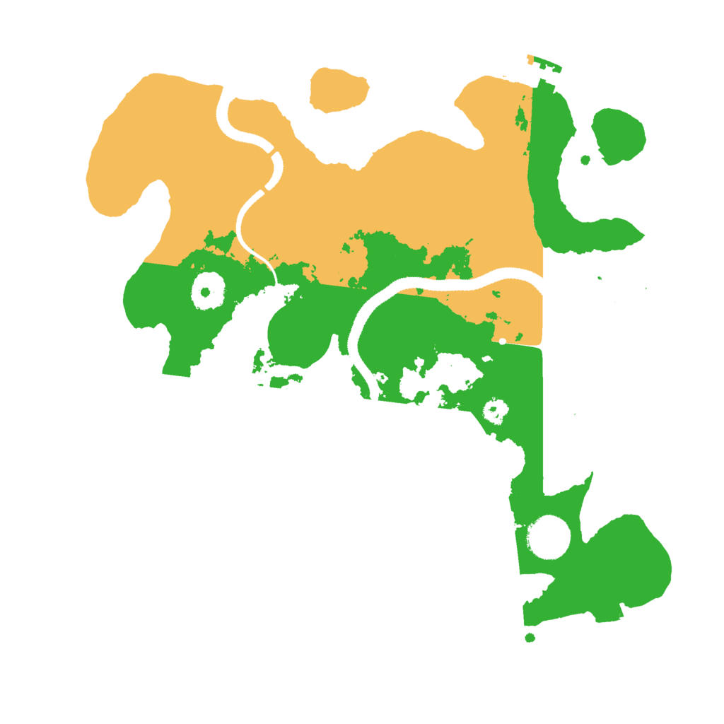 Biome Rust Map: Procedural Map, Size: 3000, Seed: 9765