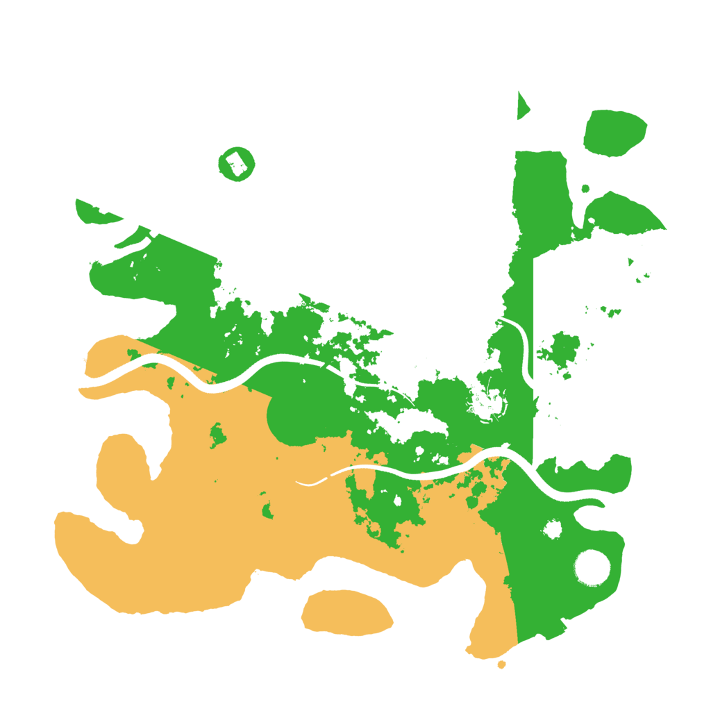 Biome Rust Map: Procedural Map, Size: 3500, Seed: 1525560128