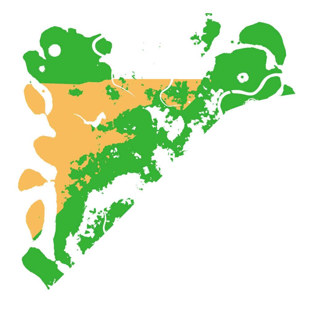 Biome Rust Map: Procedural Map, Size: 4500, Seed: 361314899