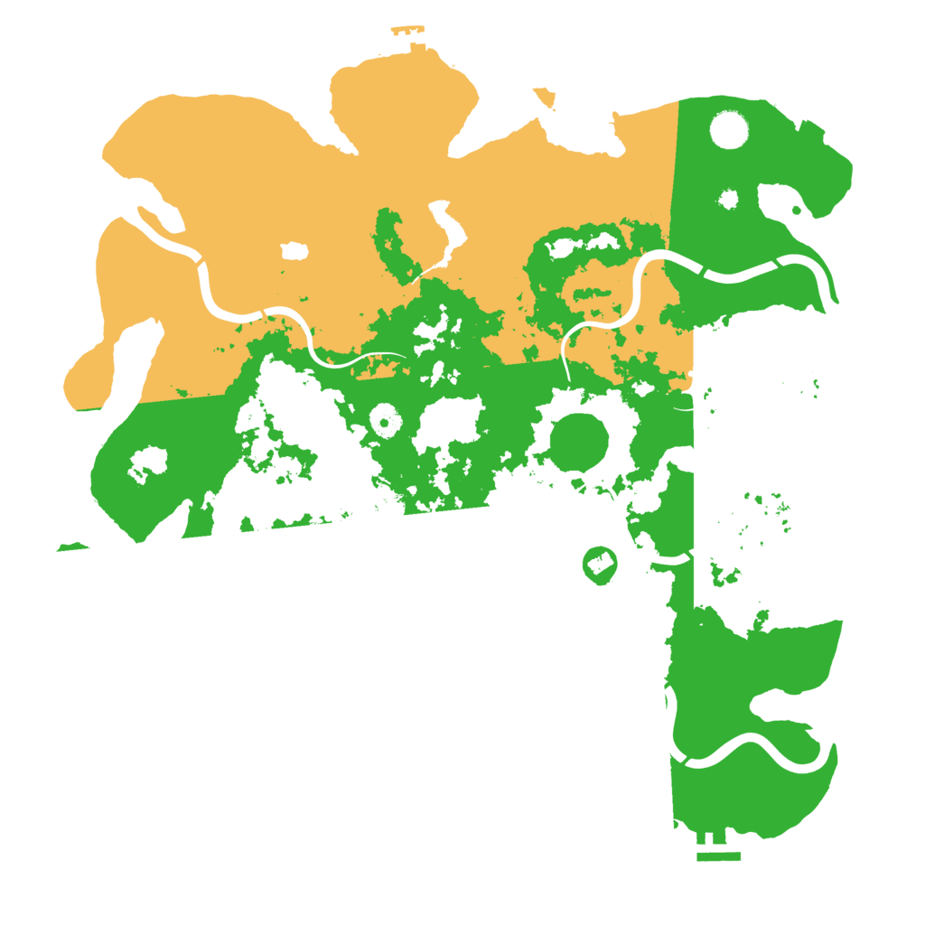 Biome Rust Map: Procedural Map, Size: 4250, Seed: 179150