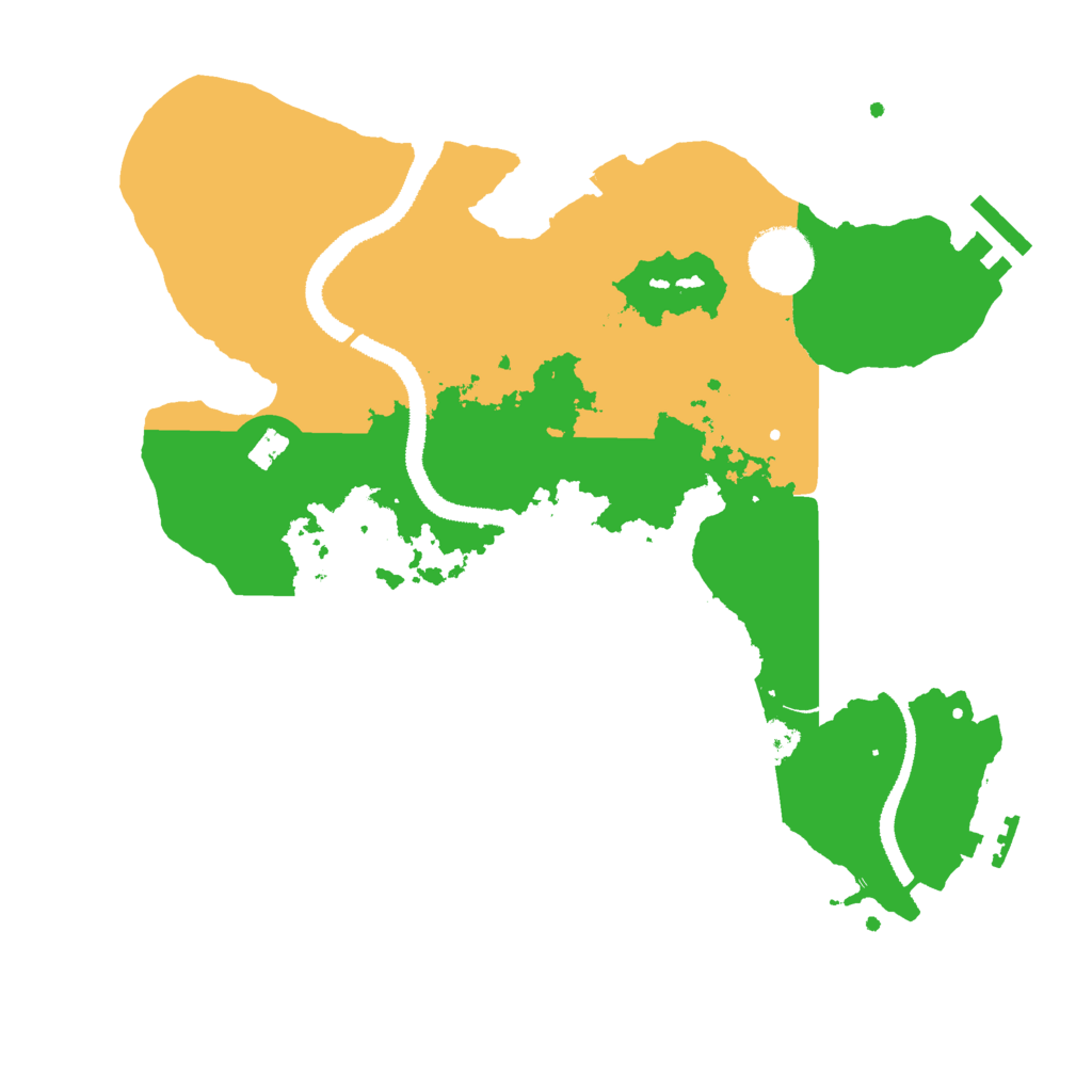 Biome Rust Map: Procedural Map, Size: 3000, Seed: 812311673