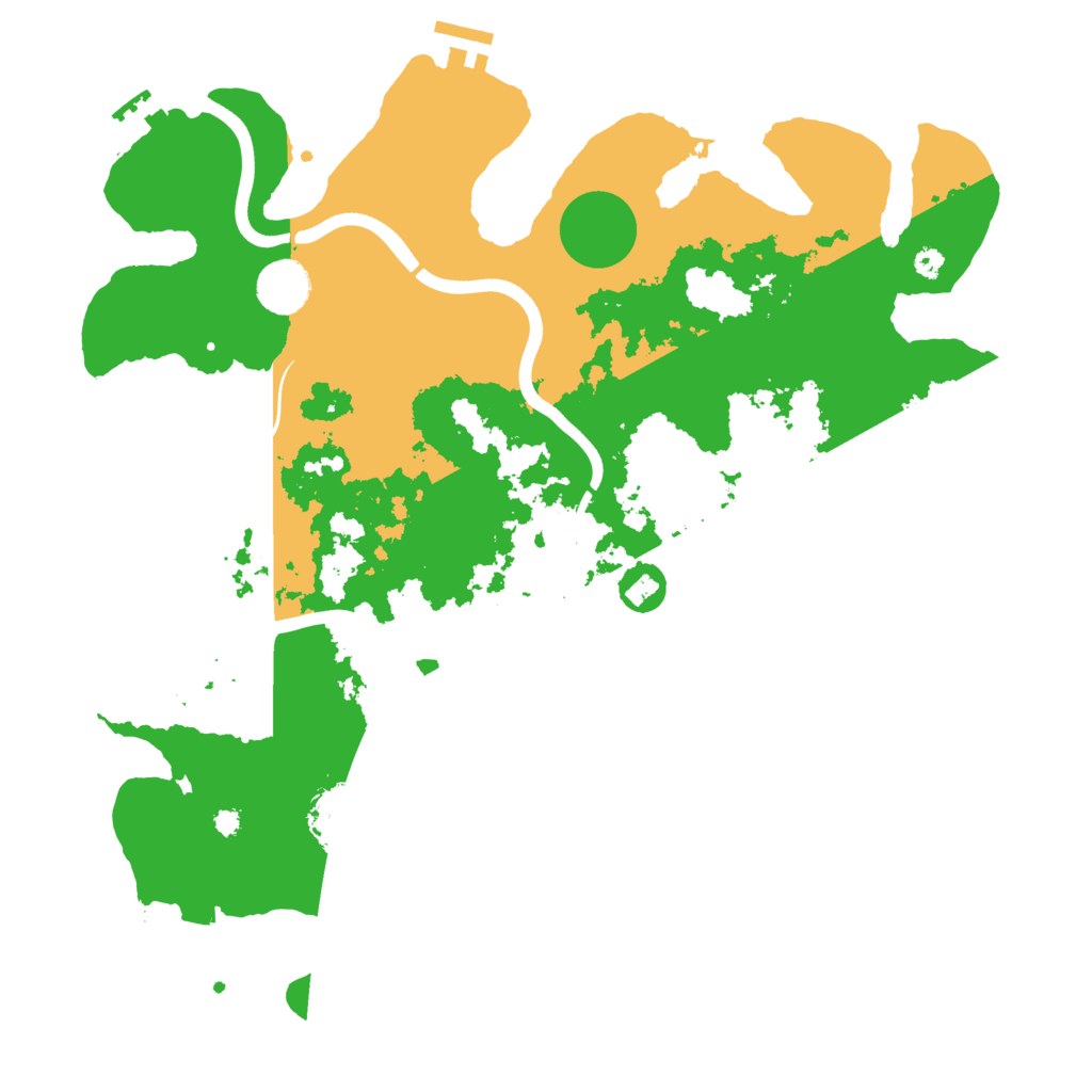 Biome Rust Map: Procedural Map, Size: 3750, Seed: 231299740