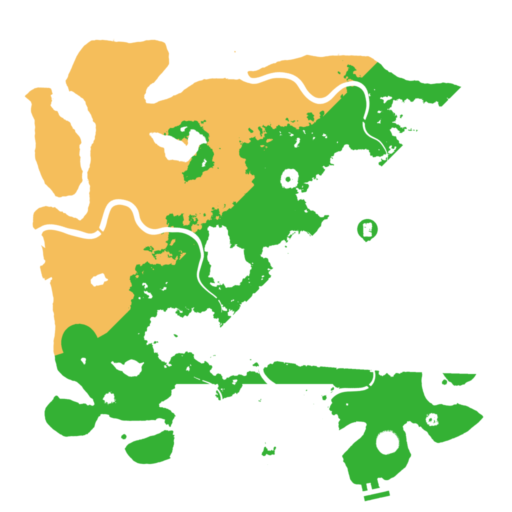 Biome Rust Map: Procedural Map, Size: 4000, Seed: 1943231576
