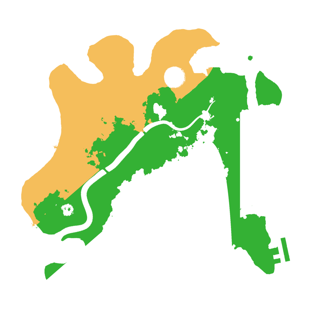 Biome Rust Map: Procedural Map, Size: 2700, Seed: 1765713685