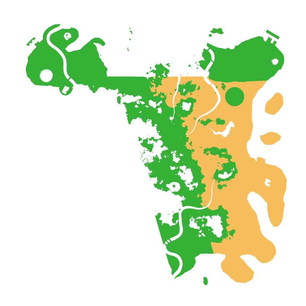 Biome Rust Map: Procedural Map, Size: 4250, Seed: 417643929