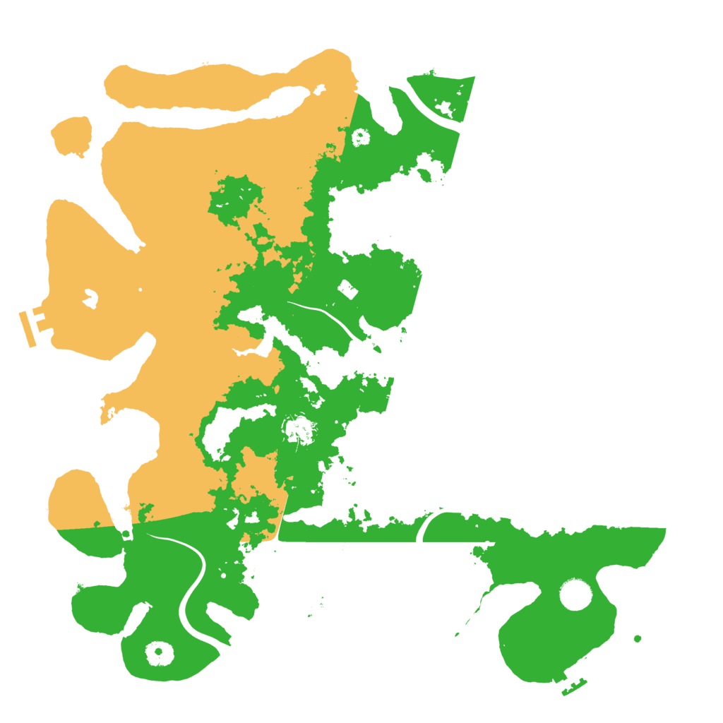 Biome Rust Map: Procedural Map, Size: 4000, Seed: 1181964052