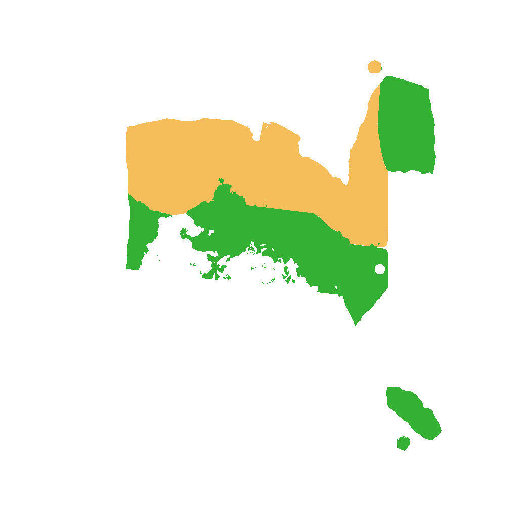 Biome Rust Map: Procedural Map, Size: 1500, Seed: 9765