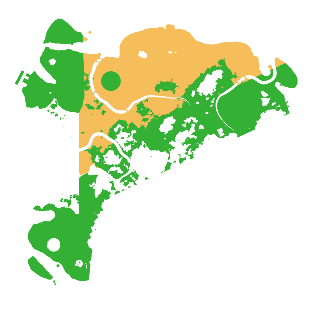 Biome Rust Map: Procedural Map, Size: 4250, Seed: 321685763