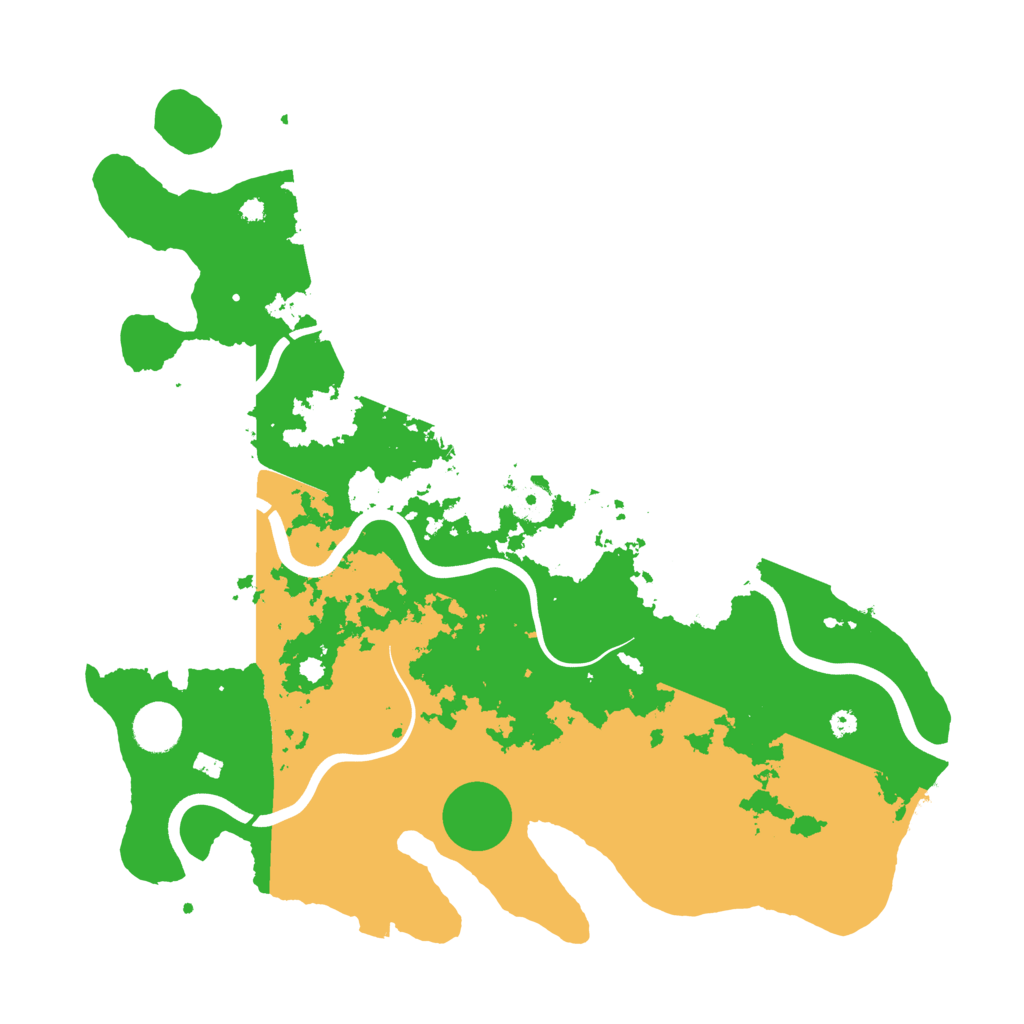 Biome Rust Map: Procedural Map, Size: 3900, Seed: 1765756874