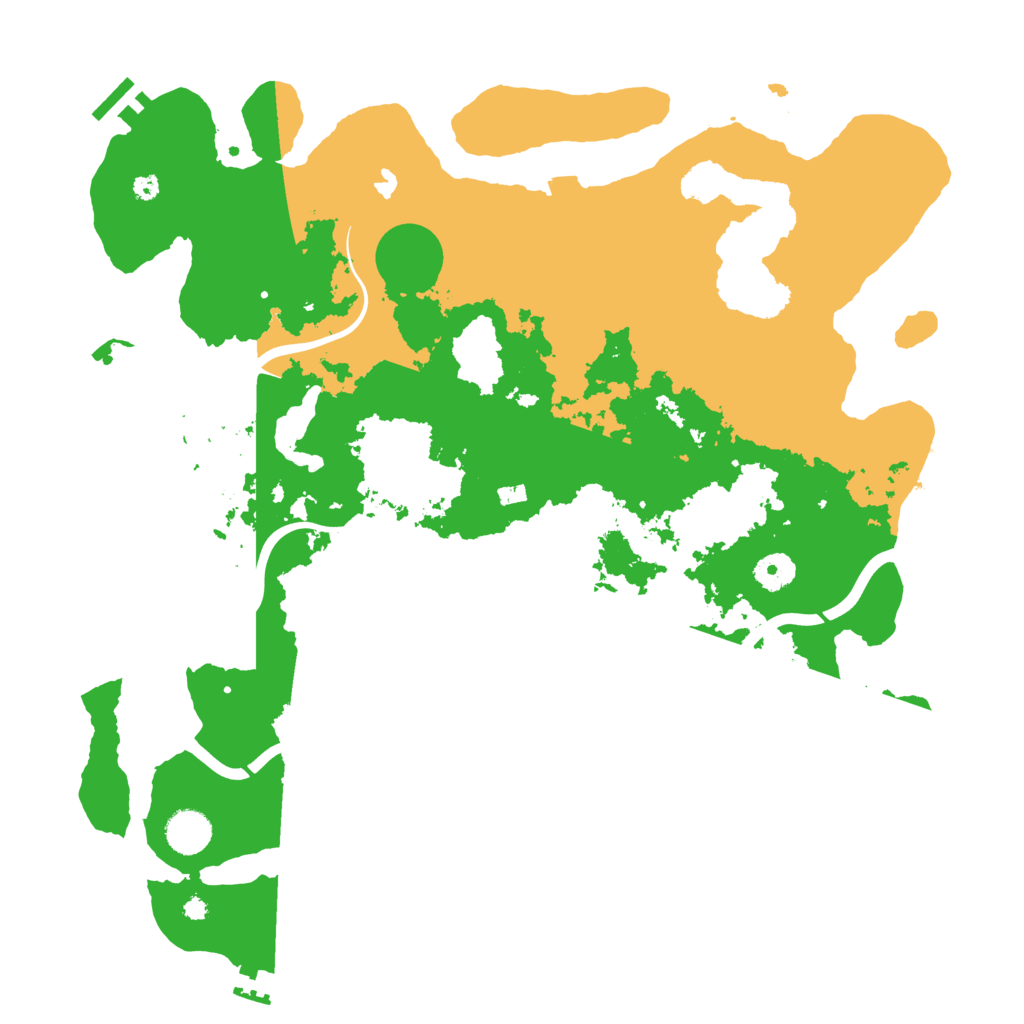 Biome Rust Map: Procedural Map, Size: 4000, Seed: 1613236775