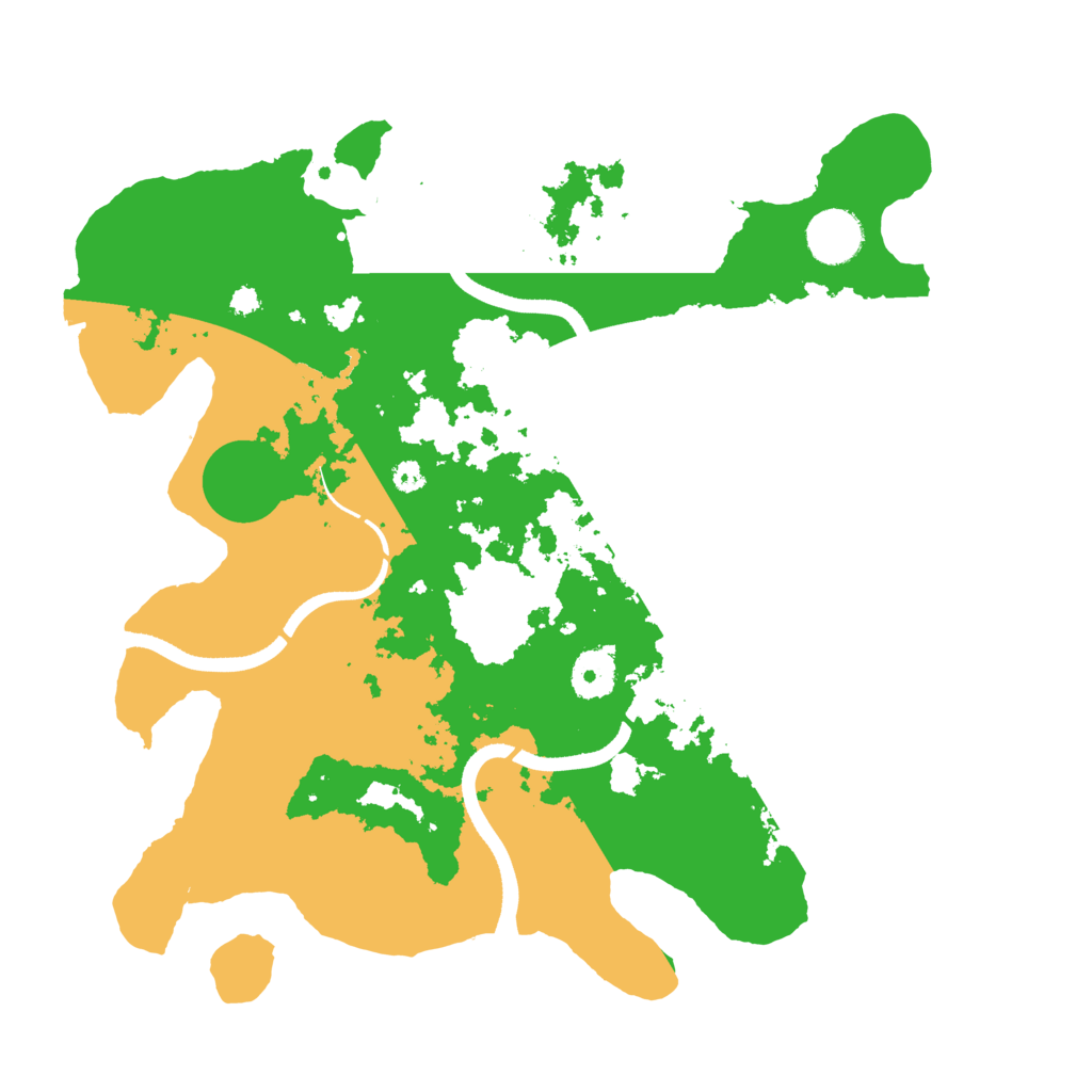 Biome Rust Map: Procedural Map, Size: 3500, Seed: 1513334618