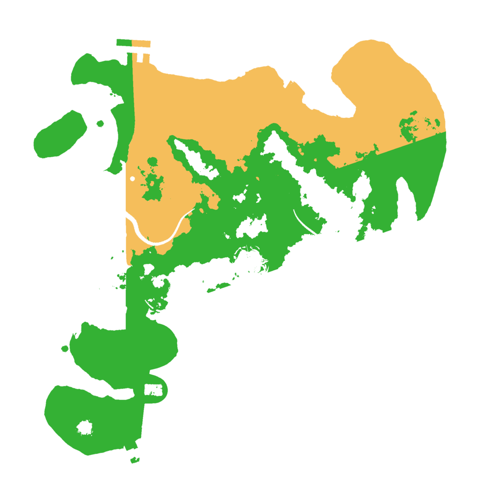 Biome Rust Map: Procedural Map, Size: 3000, Seed: 1724368590