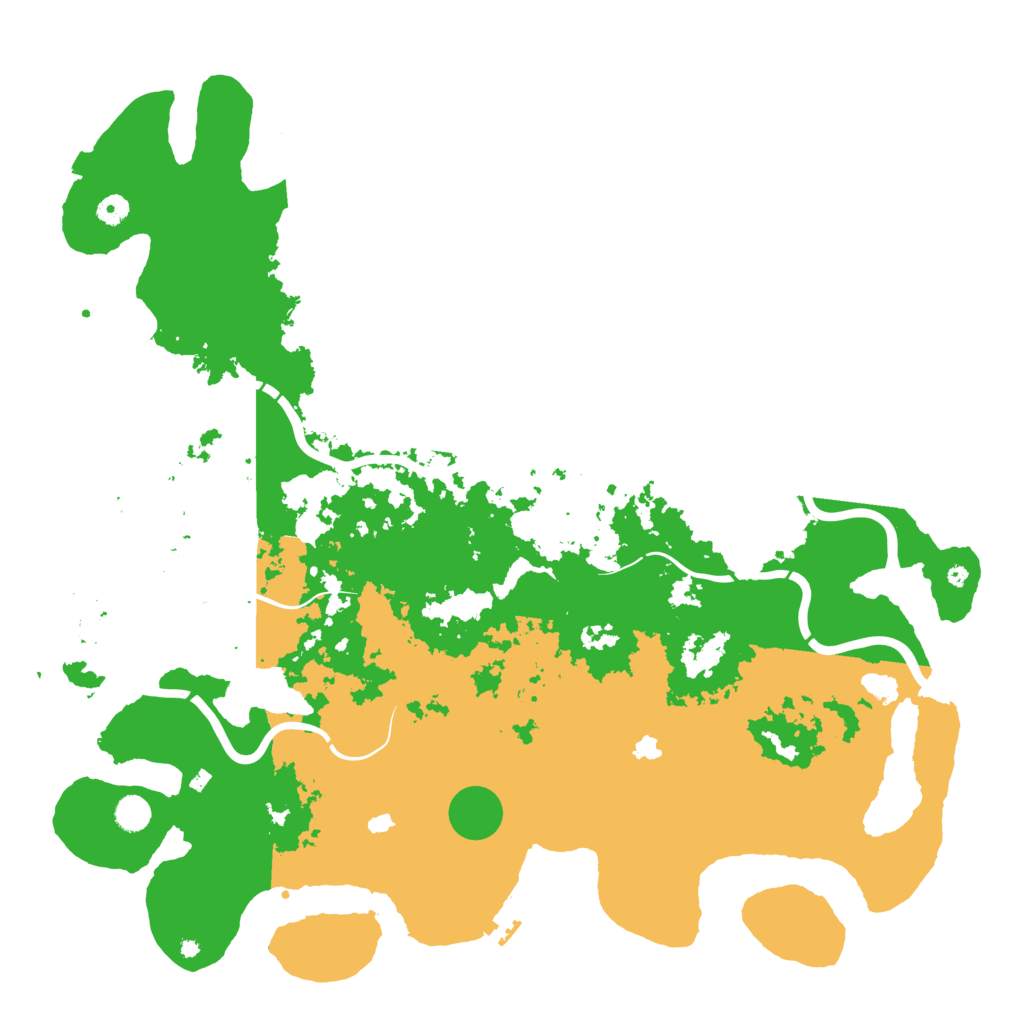 Biome Rust Map: Procedural Map, Size: 5000, Seed: 1820127631