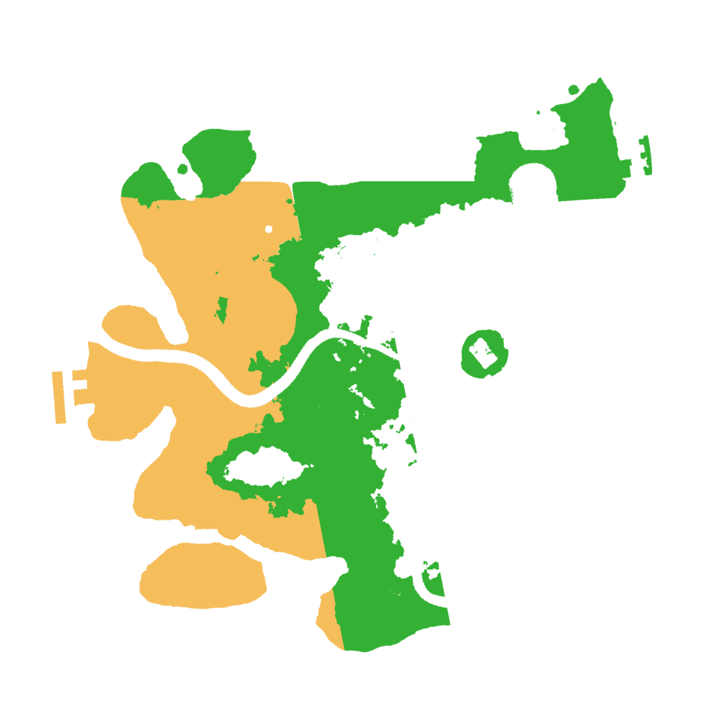 Biome Rust Map: Procedural Map, Size: 2800, Seed: 568358372