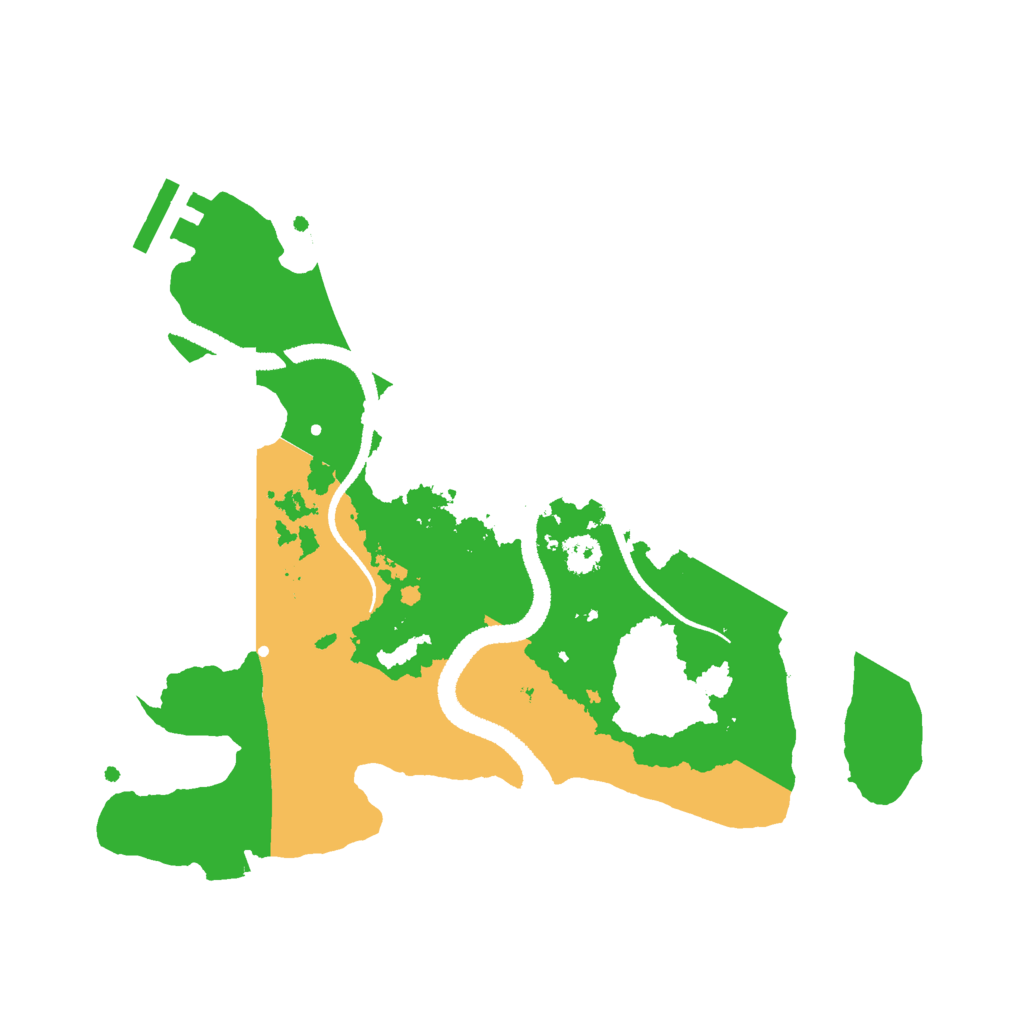 Biome Rust Map: Procedural Map, Size: 2700, Seed: 1765886473