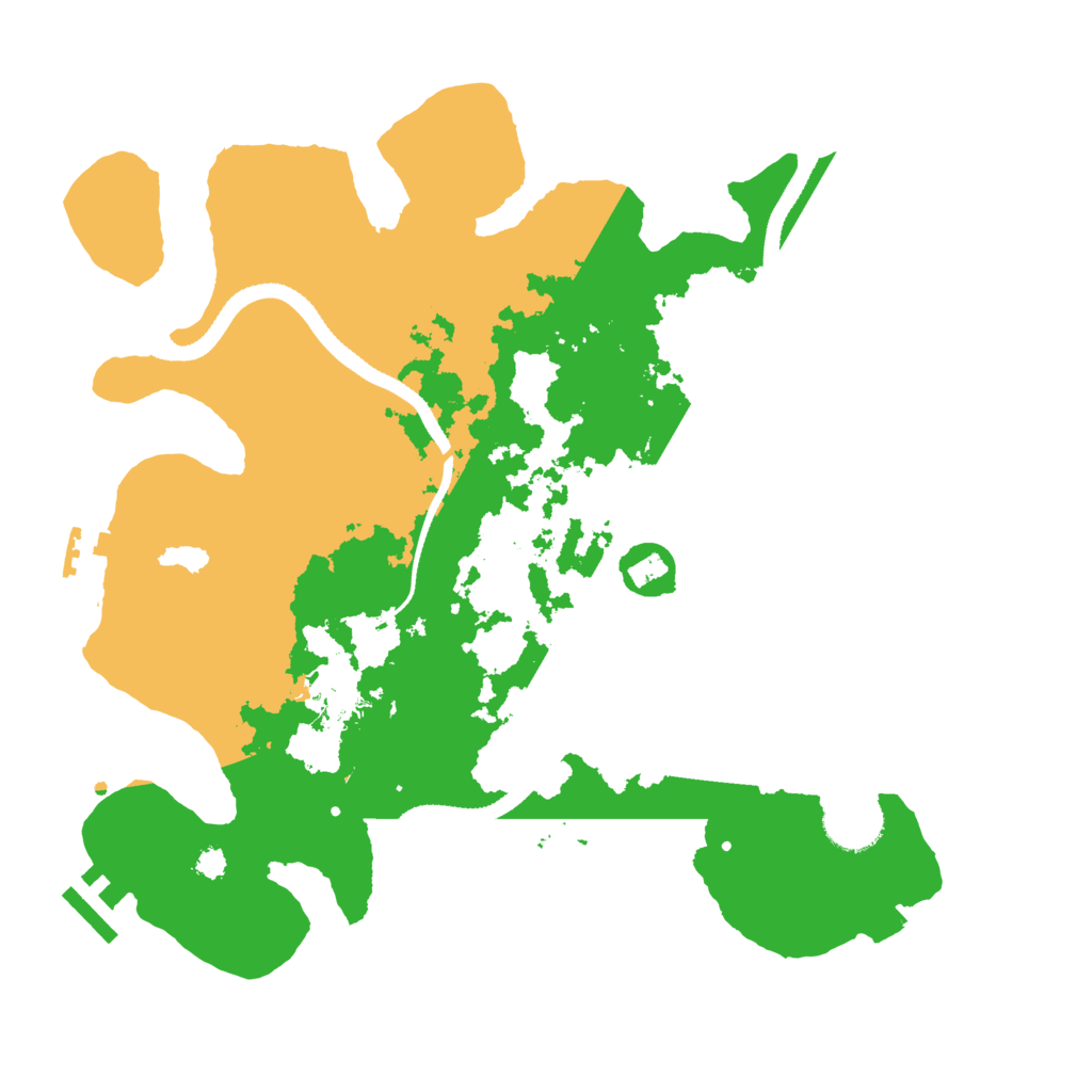 Biome Rust Map: Procedural Map, Size: 3250, Seed: 1561991994