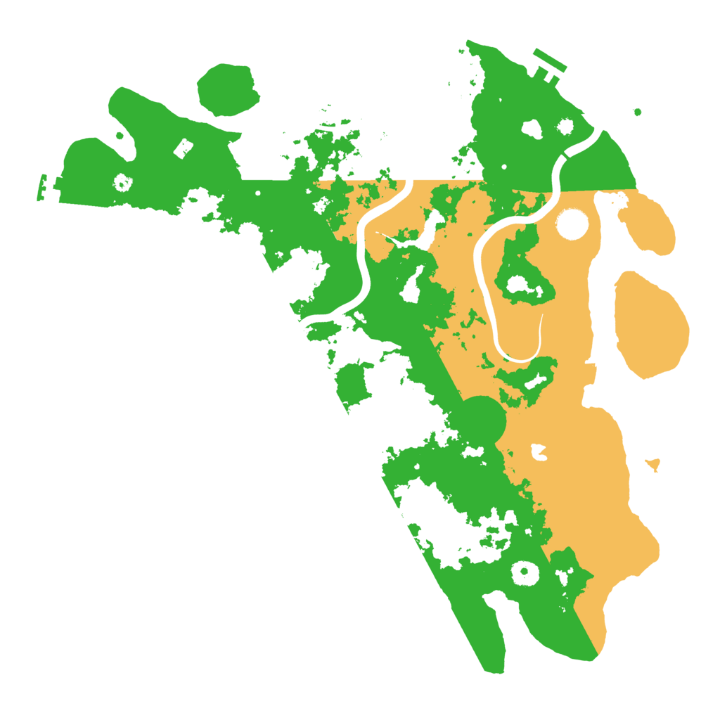 Biome Rust Map: Procedural Map, Size: 4000, Seed: 1754628910