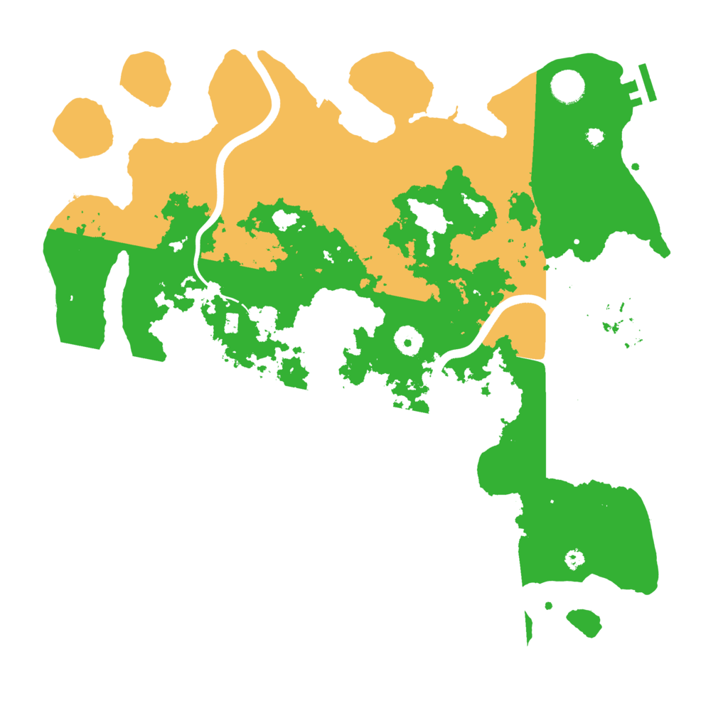 Biome Rust Map: Procedural Map, Size: 3828, Seed: 6738