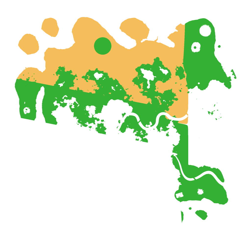 Biome Rust Map: Procedural Map, Size: 3828, Seed: 6738