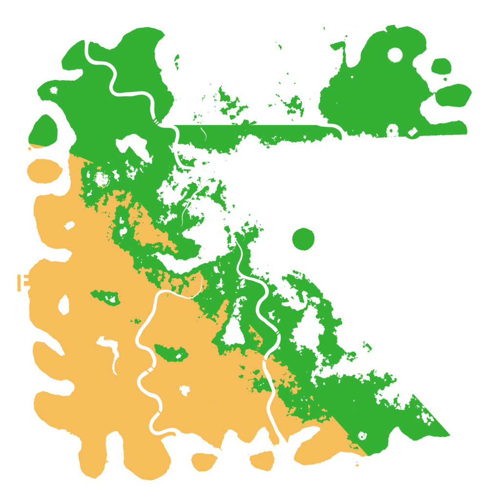 Biome Rust Map: Procedural Map, Size: 6000, Seed: 1179439146