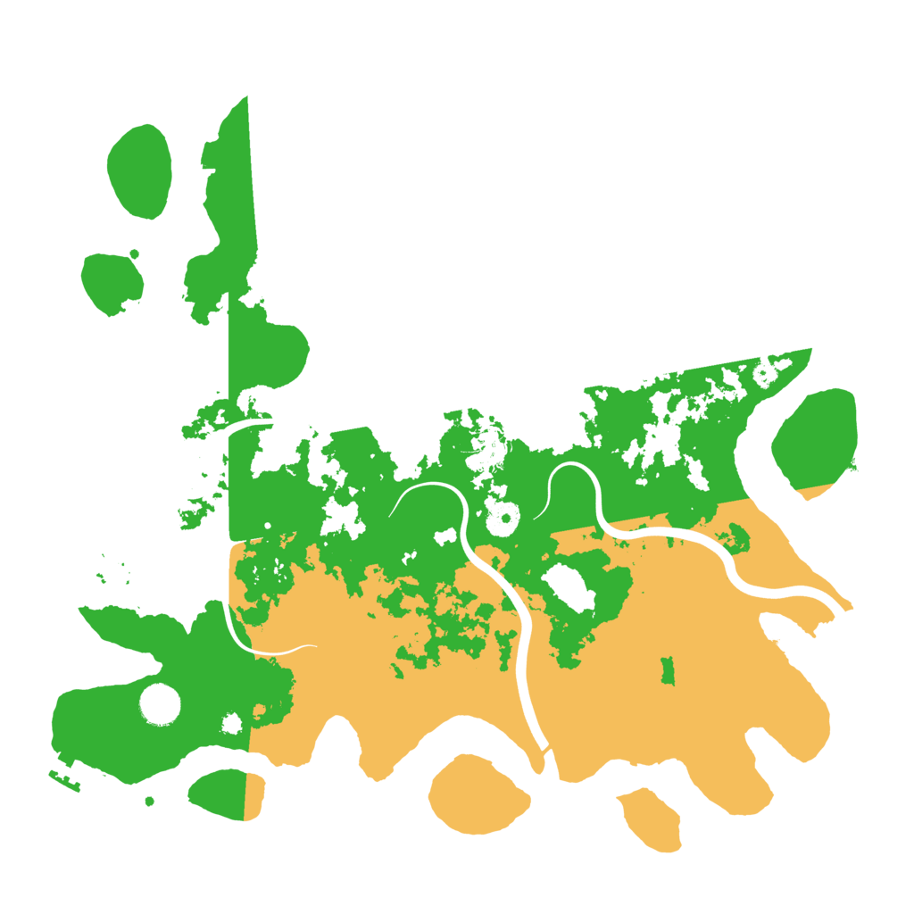 Biome Rust Map: Procedural Map, Size: 3950, Seed: 363