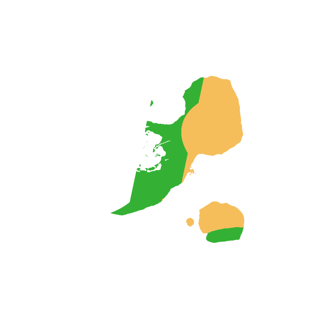 Biome Rust Map: Procedural Map, Size: 1550, Seed: 264761822