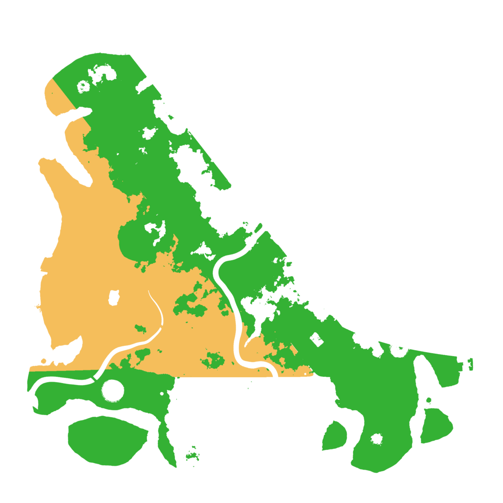Biome Rust Map: Procedural Map, Size: 4000, Seed: 845634